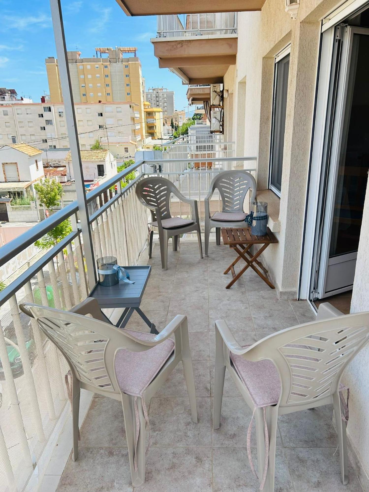 Apartamento Els Marells Playa De Gandia Solo Familias Exteriör bild